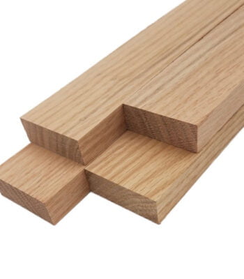 Red Oak Lumber Board - 3/4" x 2" (4 Pcs)