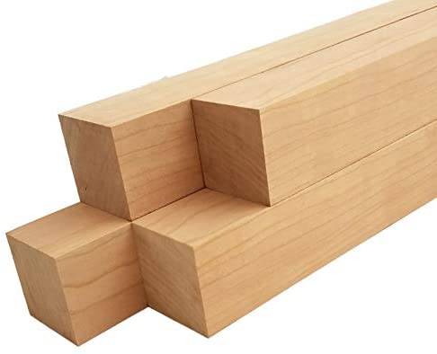 Cherry Lumber Square Turning Blanks - 3" x 3"