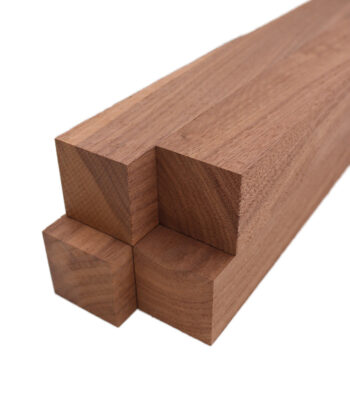 Walnut Turning Blank Squares - 2" x 2" (4 Pcs)